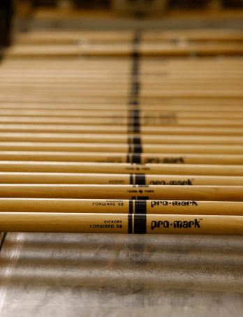 Line of Promark Drumsticks