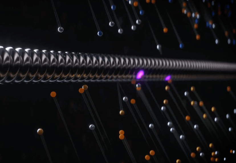 close up of XT string