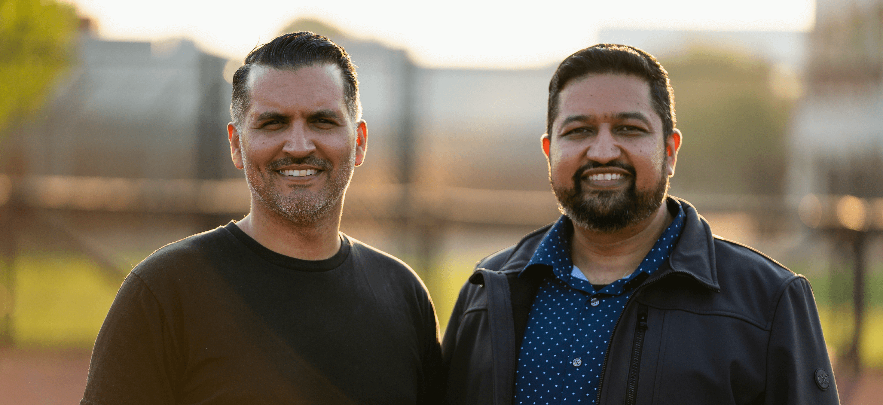Percussion Educators Kevin Shah and Tony Nunez