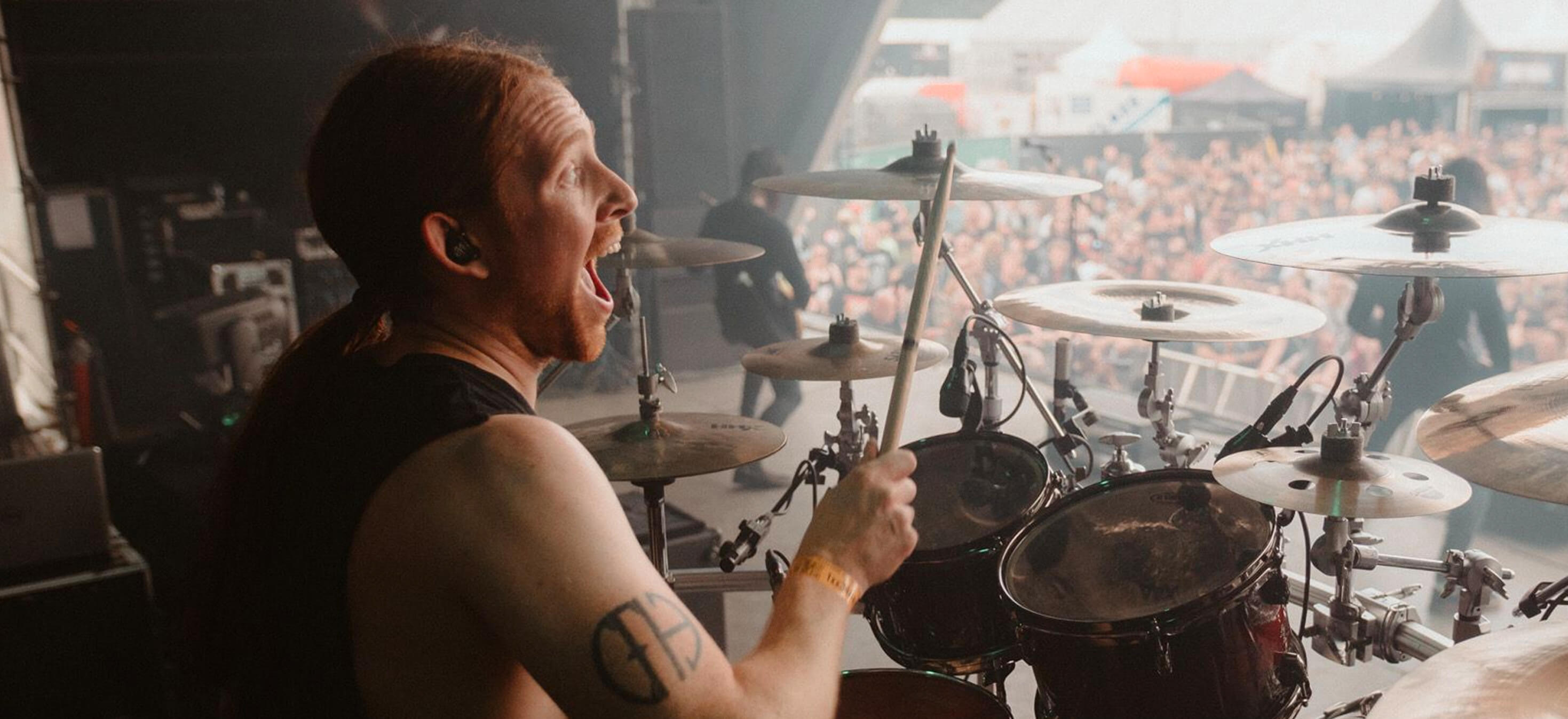 Ali Richardson, professional drummer