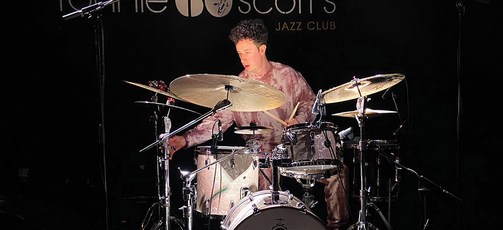 Jamie Murray, professional drummer