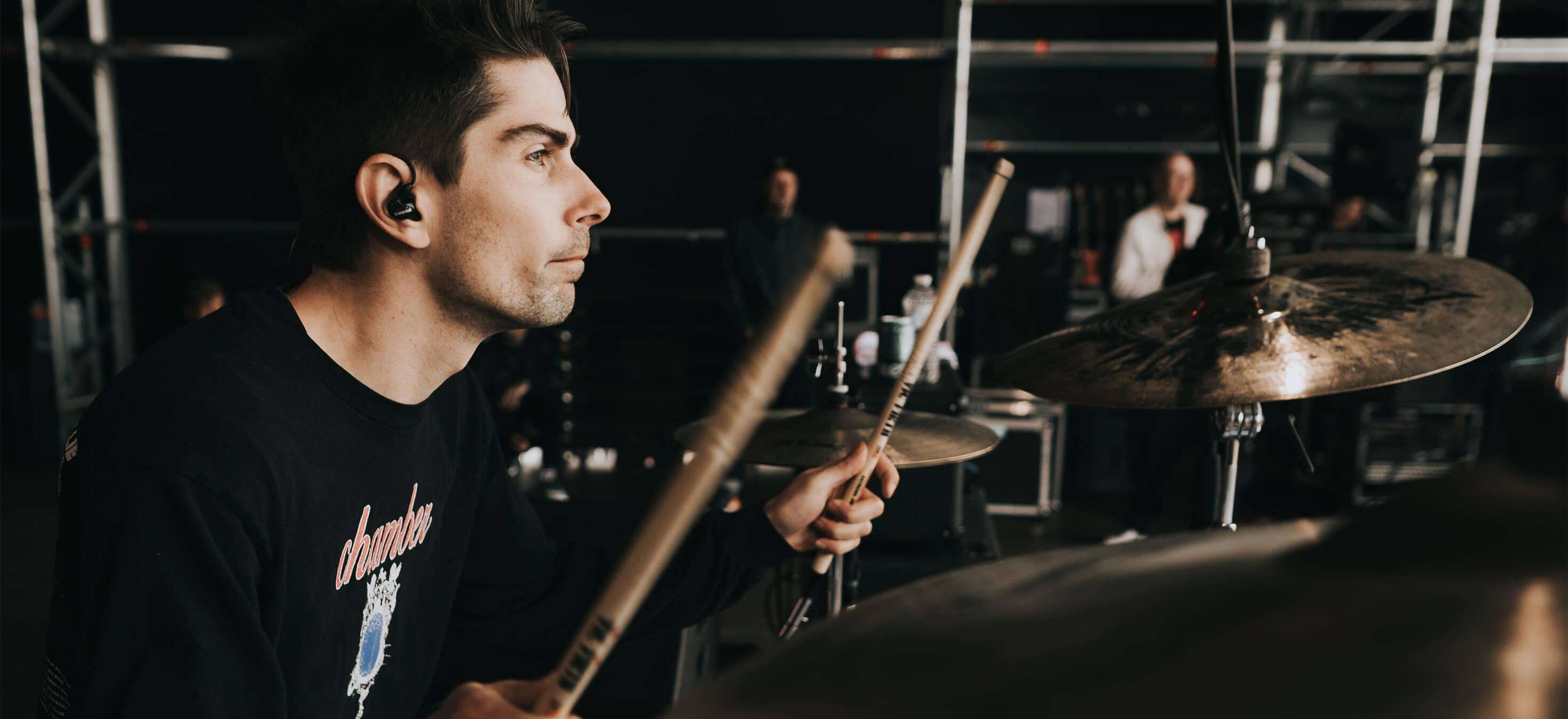 Kyle Brownlee, professional drummer