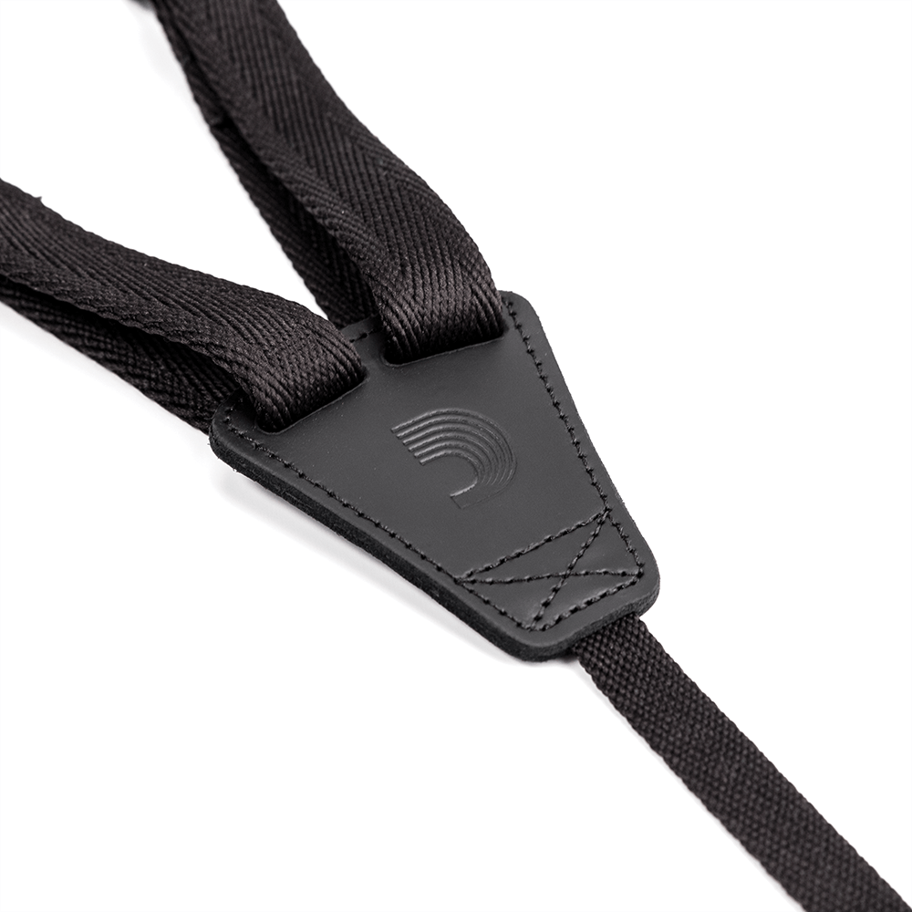 D'Addario Eco Ukulele Strap, Black