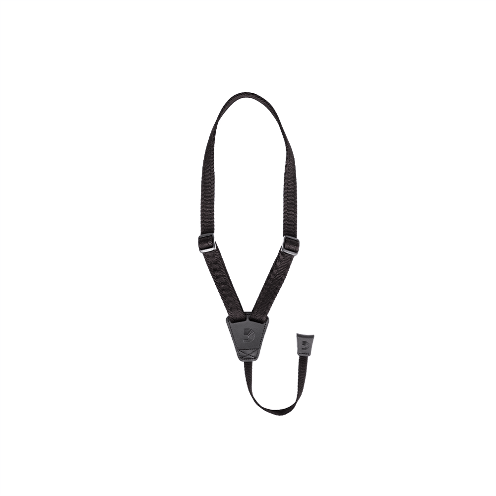 D'Addario Eco Ukulele Strap, Black