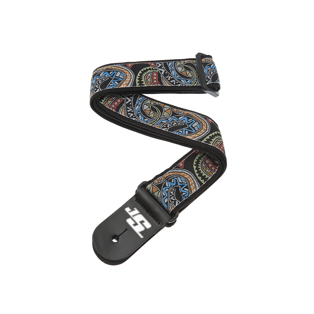 D'Addario Joe Satriani Guitar Strap, Snakes Mosaic