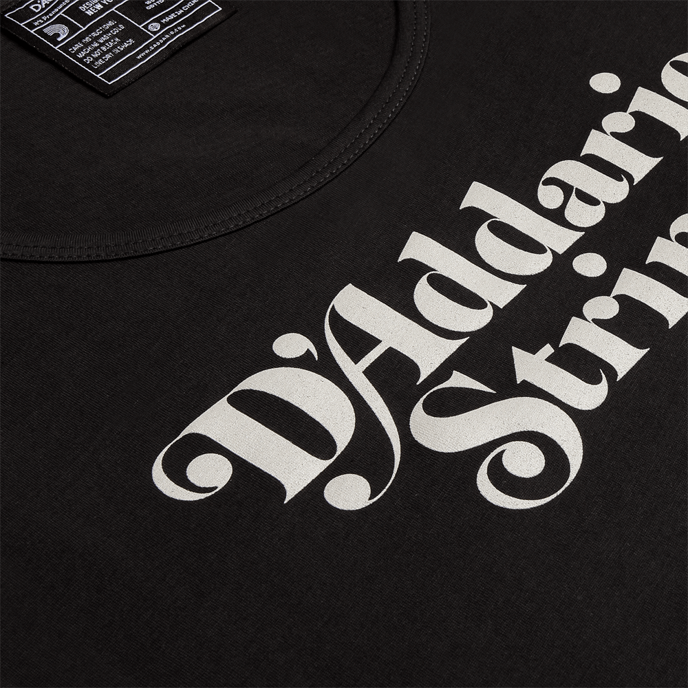 D'Addario Strings 1978 T-Shirt Coal L