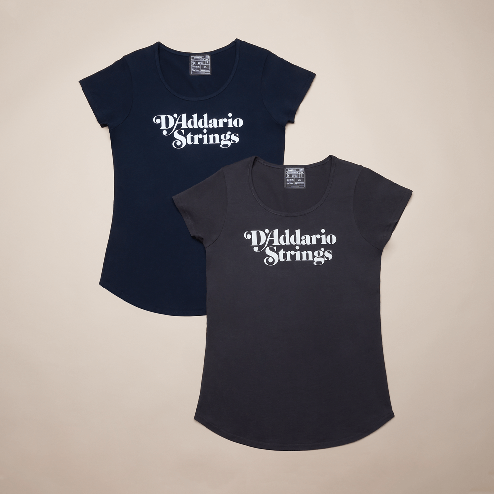 D'Addario Strings 1978 T-Shirt Coal L
