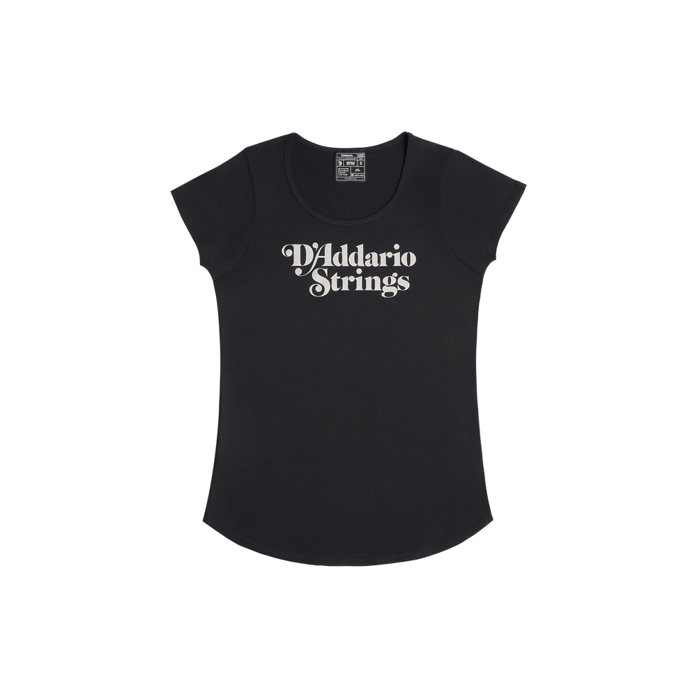 D'Addario Strings 1978 T-Shirt Coal L