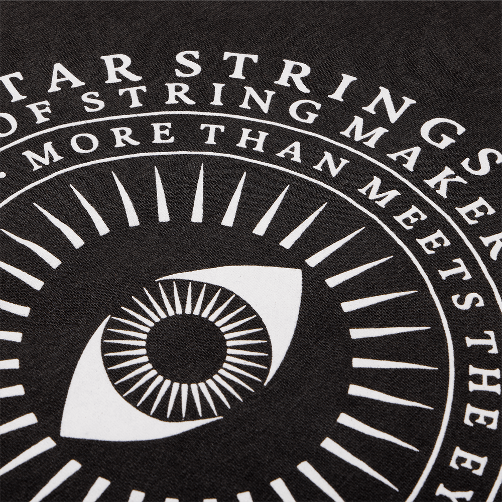 D'Addario All Seeing Eye T-Shirt, Faded Black, L