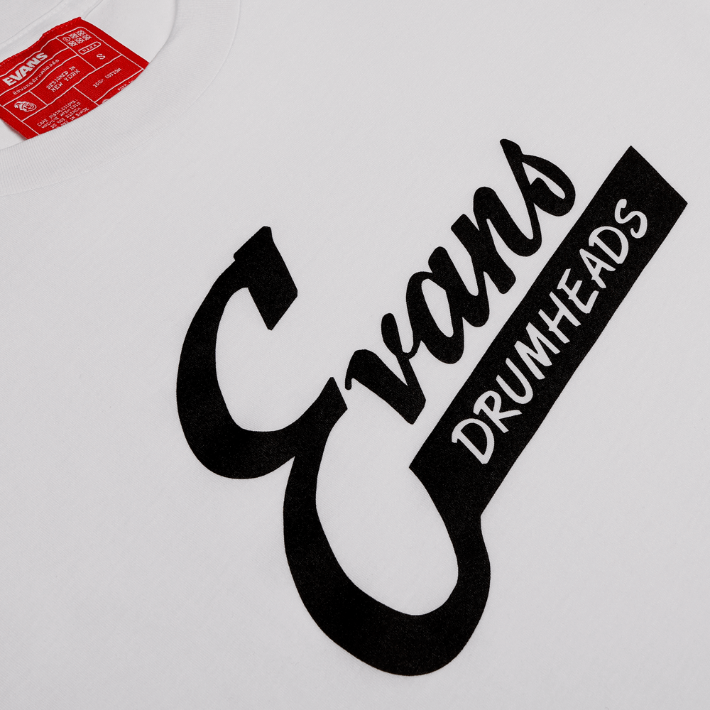 Evans Retro Wo's T-Shirt White L