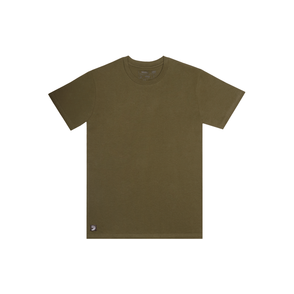 D'Addario American Stage Cable T-Shirt, Army Green, L