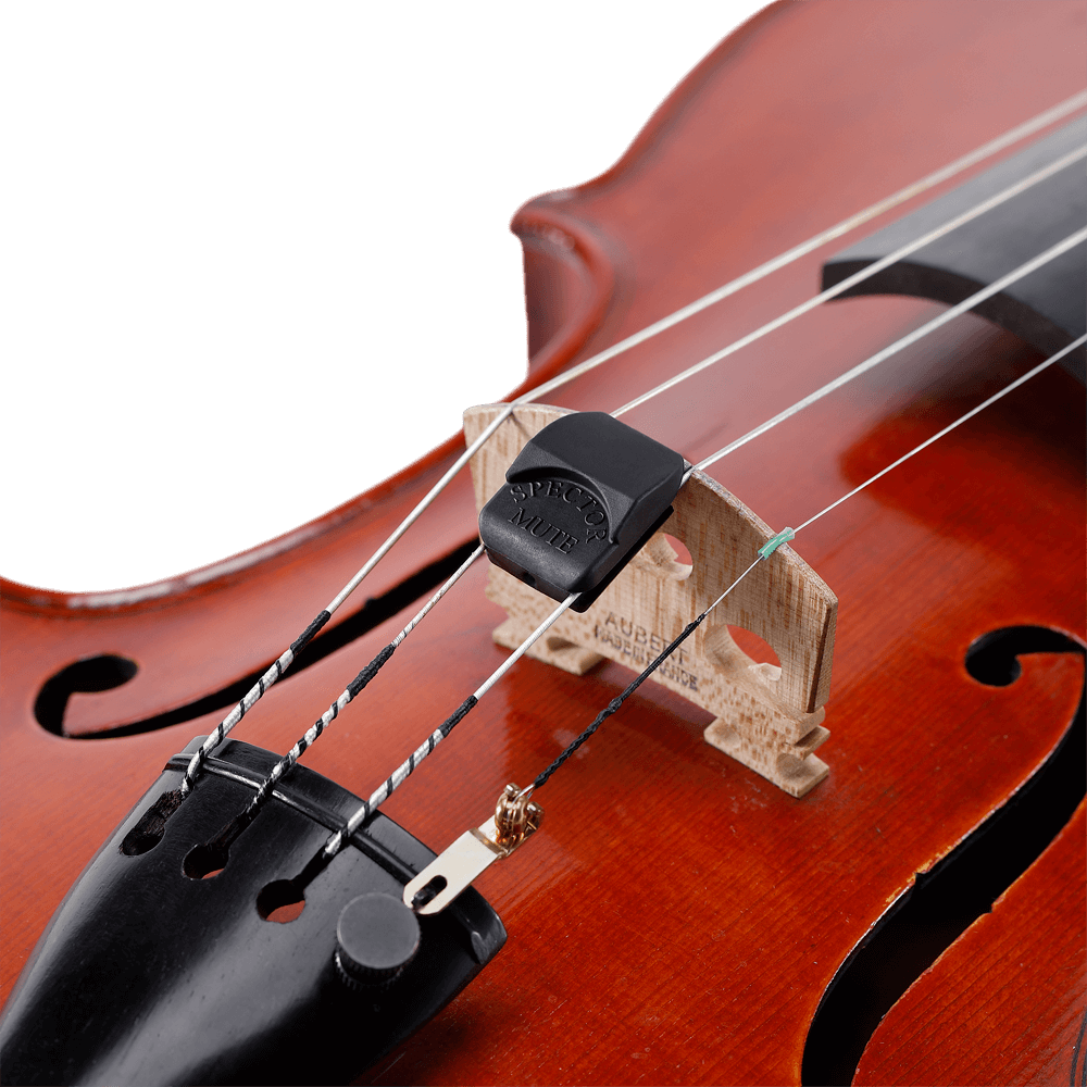 Black Spector Violin Mute