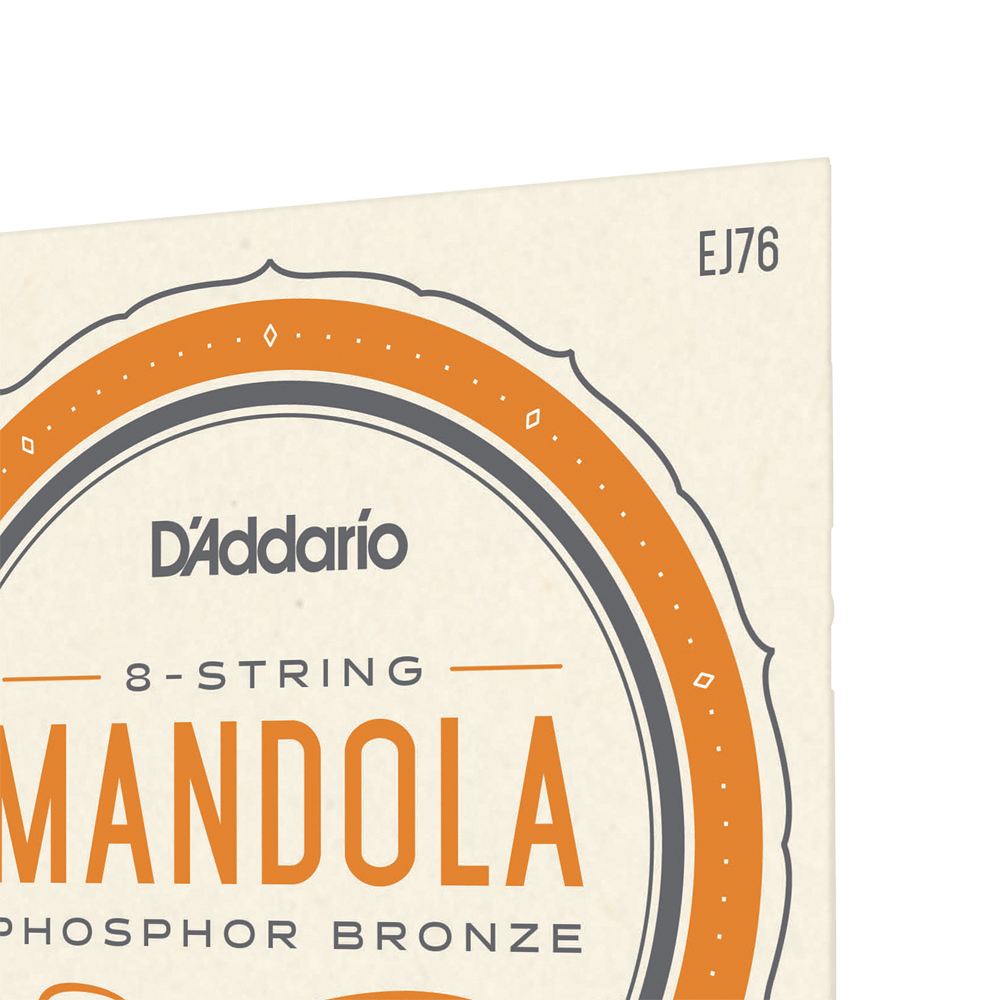 D'Addario EJ76 Phosphor Bronze Mandola Strings, Medium, 15-52
