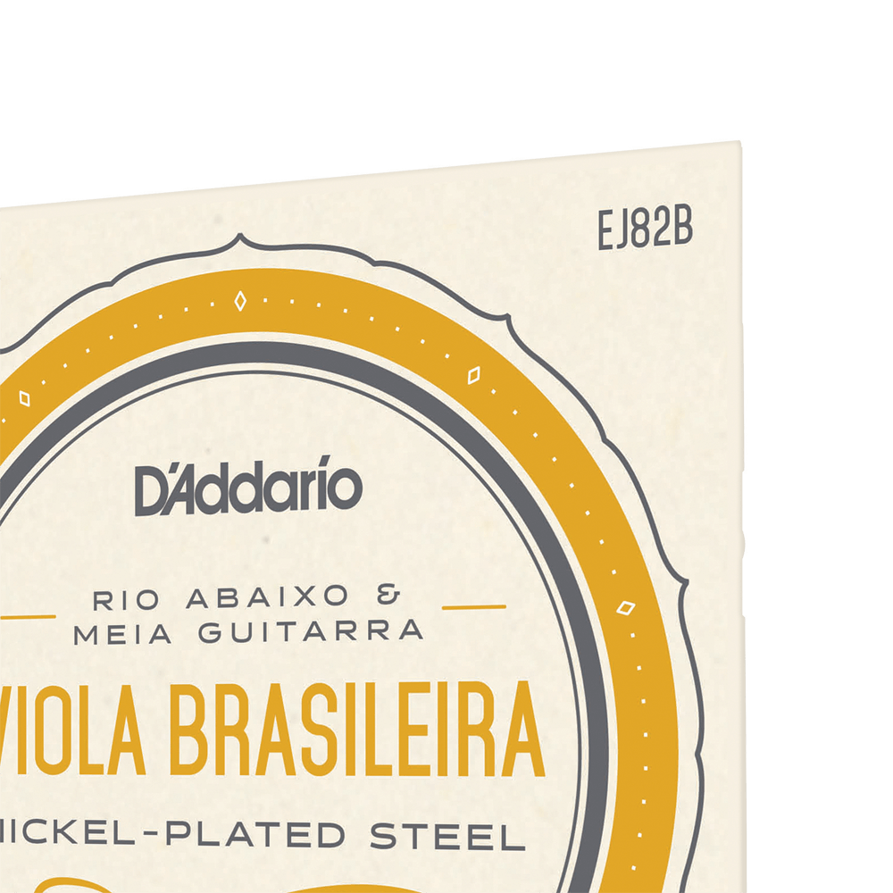 D'Addario EJ82B Viola Brasileira Set, Rio Abaixo and Meia Guitarra