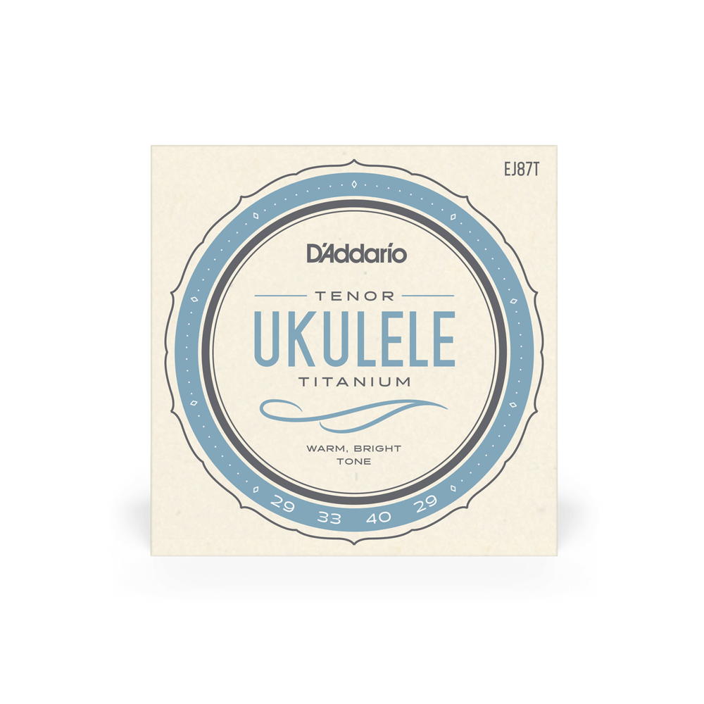 D'Addario EJ87T Titanium Ukulele Strings, Tenor