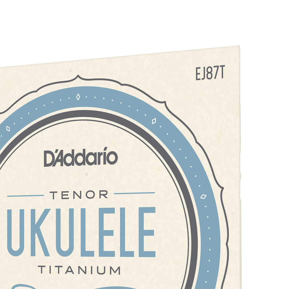 D'Addario EJ87T Titanium Ukulele Strings, Tenor