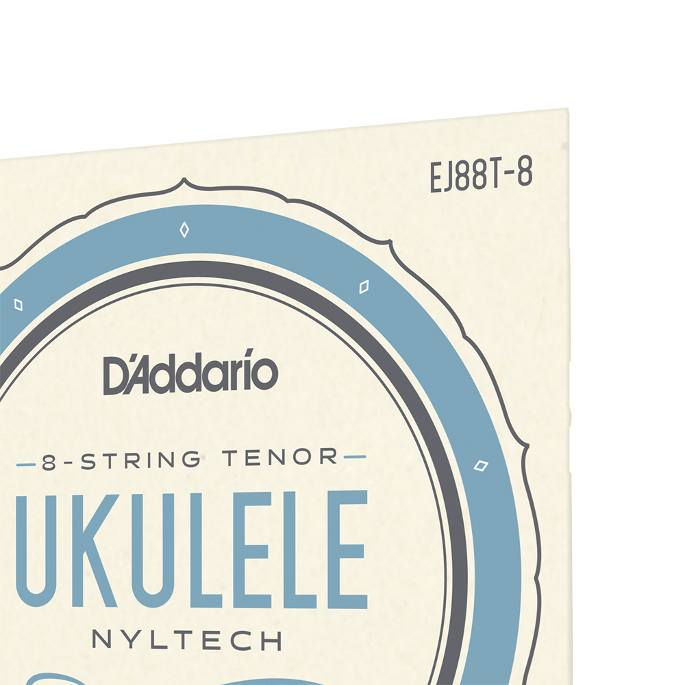 D'Addario EJ88T-8 Nyltech Ukulele Strings, 8-String Tenor