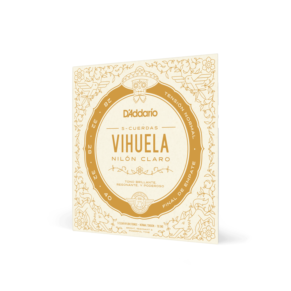 D’Addario MV10N Vihuela Normal Tension Strings