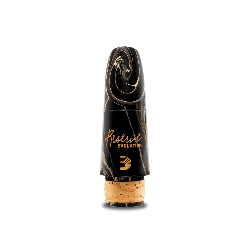 D'Addario Reserve Evolution Bb Clarinet Marble Mouthpiece, EV10