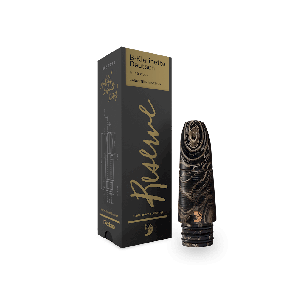 D'Addario Reserve German Clarinet Marble Mouthpiece