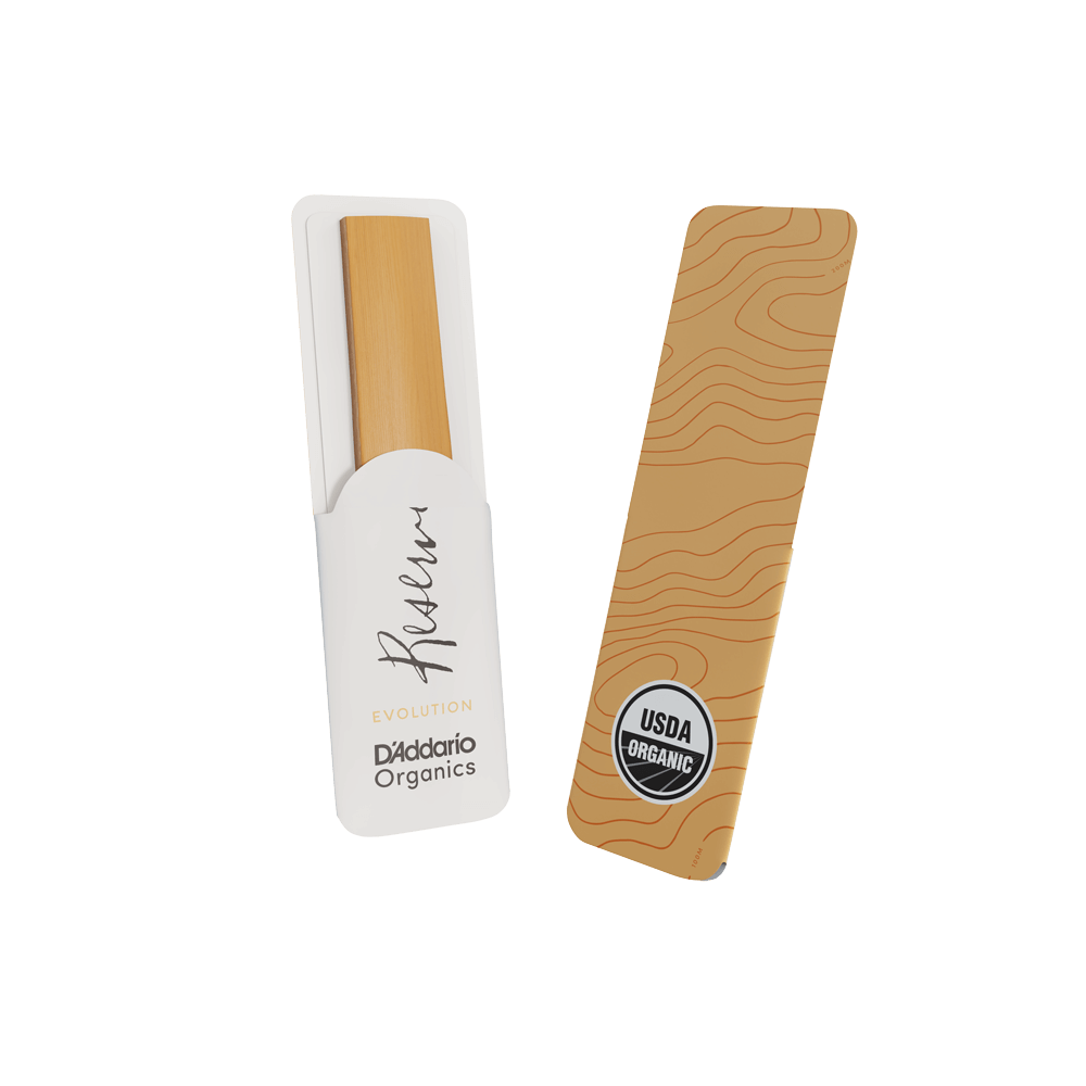 D'Addario Organic Reserve Evolution Bb Clarinet Reeds, Strength 4.5, Individually-Sealed, 10-Pack