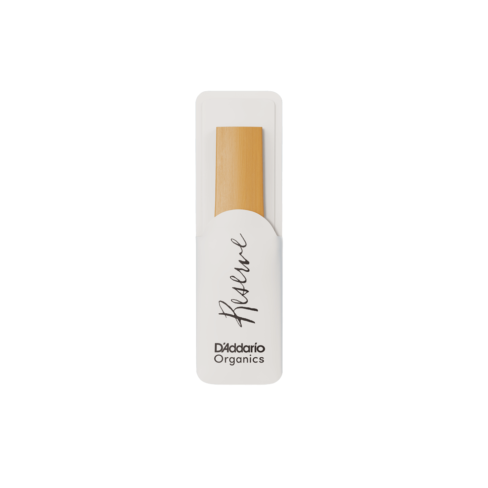 D'Addario Organic Reserve Soprano Saxophone Reeds, Strength 3.0, Individually-Sealed, 10-Pack