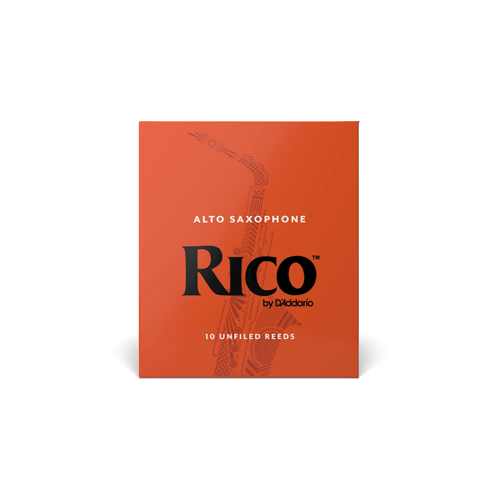 Rico by D'Addario Alto Sax Reeds, Strength 3, 10-pack