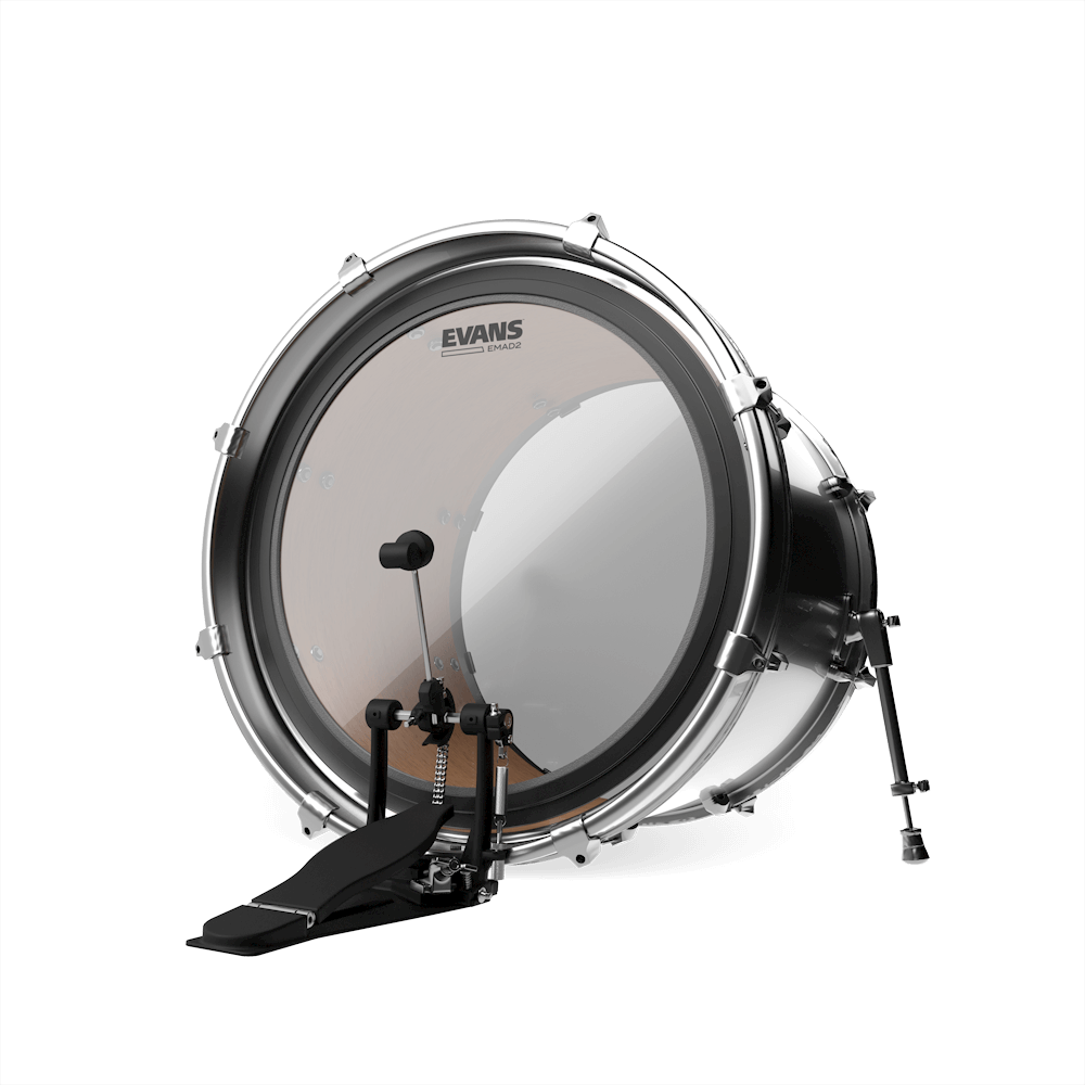 EVANS EMAD2 Clear Bass Batter Drumhead, 24 Inch