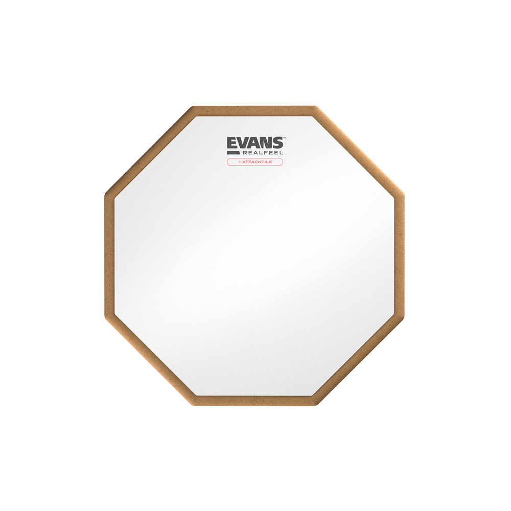 RealFeel by EVANS Attacktile Mountable Drum Pad Scholastic Pack, 10 Inch