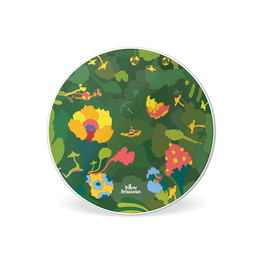 EVANS Yellow Submarine Resonant Bass Drumhead, 2580, 22 inch