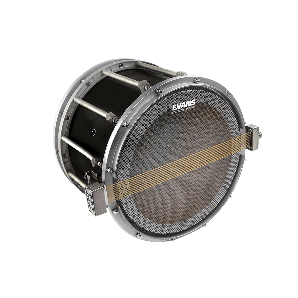 EVANS Hybrid Series Marching Snare Side Drum Head, 14 Inch