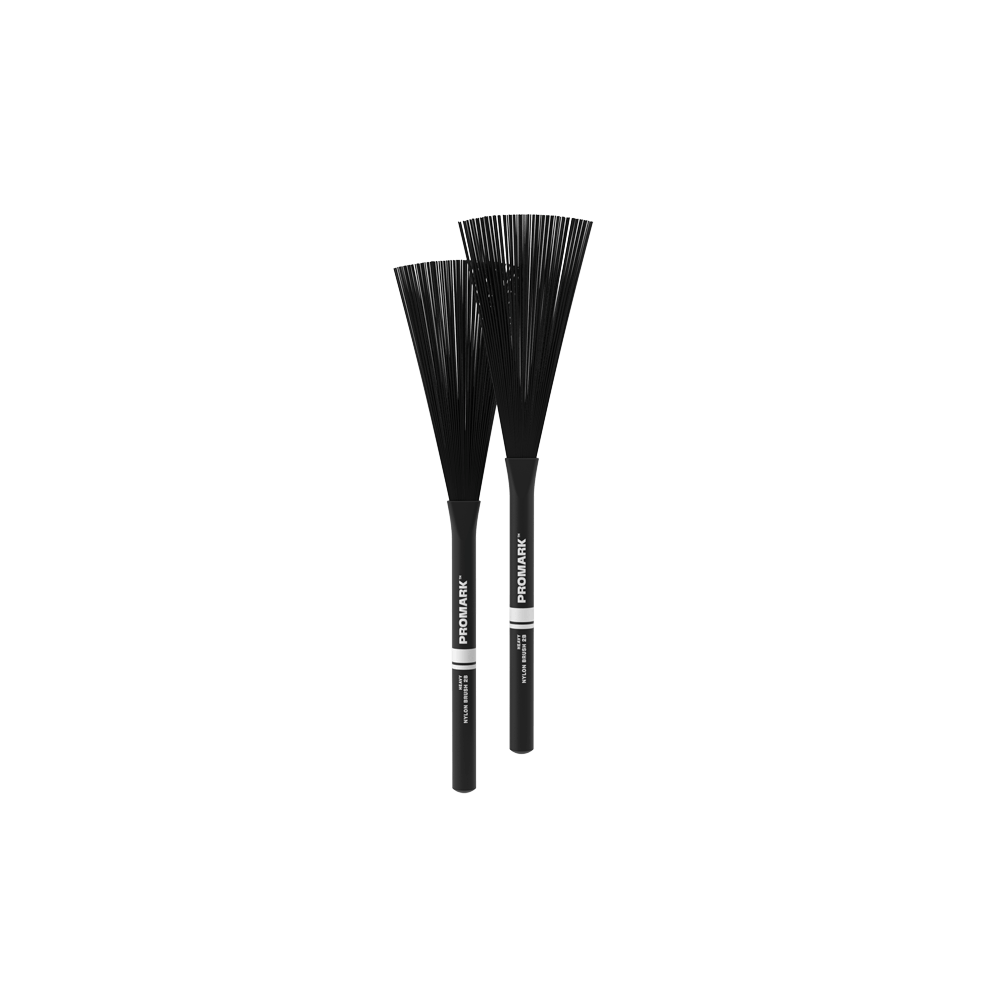 ProMark Heavy Nylon Brushes 2B Black