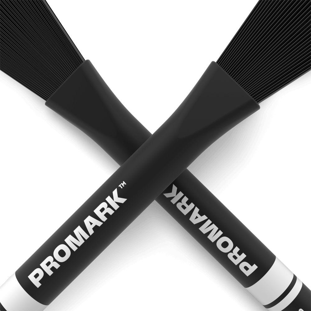 ProMark Heavy Nylon Brushes 2B Black