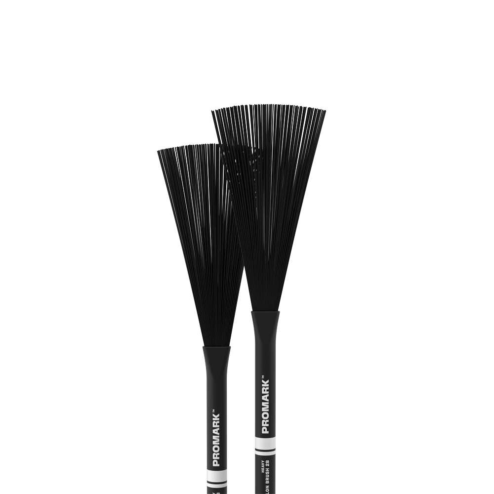 ProMark Heavy Nylon Brushes 2B Black