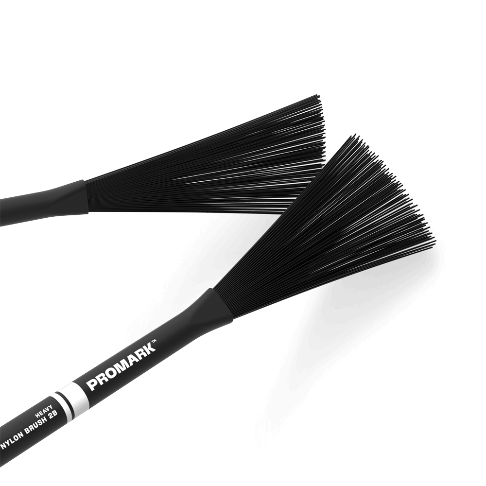 ProMark Heavy Nylon Brushes 2B Black