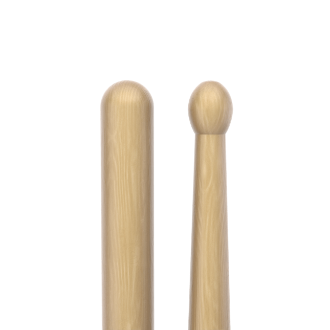 DCPM1i Light Hickory Marching Drumstick, Wood Tip