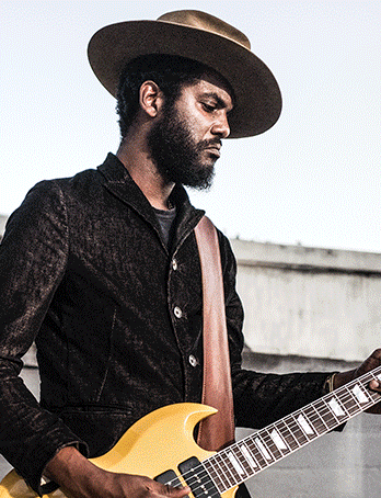 Various artists playing the guitar